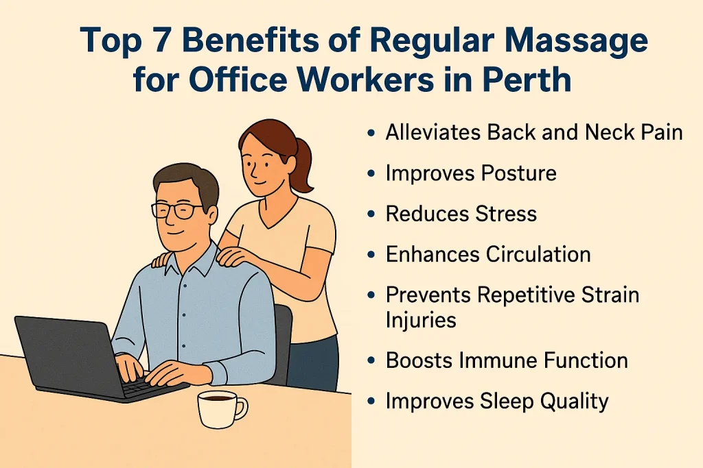 Top 7 Benefits of Regular Massage for Office Workers in Perth